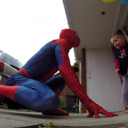 Spiderpapa: il se déguise pour faire une surprise à son fils atteint d&#039;un cancer