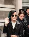 Demi Lovato arrive devant les studios de NRJ le 21 novembre 2014