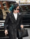Demi Lovato très classe à Paris devant les studios de NRJ le 21 novembre 2014