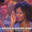 Touche pas à mon poste : Nadège Beausson-Diagne lors de sa première le 21 novembre 2014 sur D8