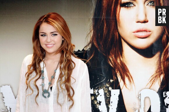 Miley Cyrus en 2010 pour la sortie d'un album