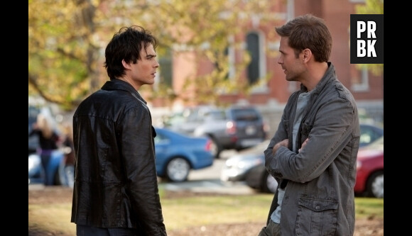 The Vampire Diaries saison 6 : grosse bagarre à venir entre Damon et Alaric ?