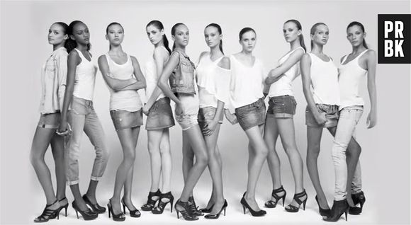 Camille Cerf (Miss France 2015) : mannequin finaliste du concours Elite Model Look en 2010