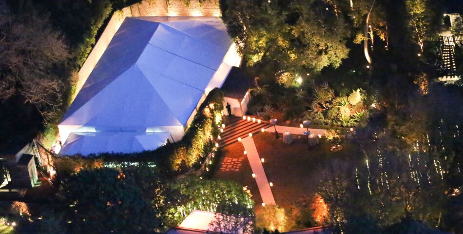 Cameron Diaz et Benji Madden : vue aérienne de leur maison après le mariage