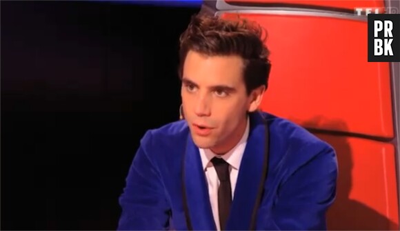 Mika pendant la saison 3 de The Voice, en 2014 sur TF1