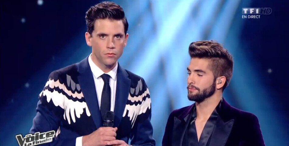  The Voice 2014 : Mika et Kendji lors de la finale, le samedi 10 mai sur TF1 