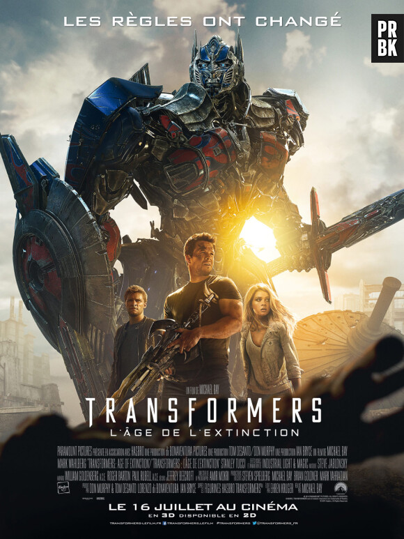 Transformers : l'âge de l'extinction nommé aux Razzie Awards 2015