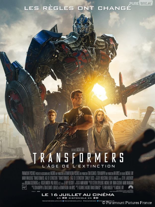 Transformers : l'âge de l'extinction nommé aux Razzie Awards 2015