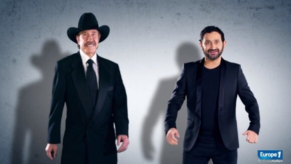 Cyril Hanouna et Chuck Norris : danse de l'épaule délirante pour la promo d'Europe 1