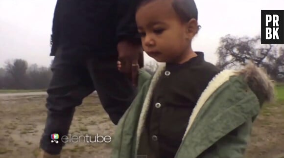 Kanye West : North West dans le clip Only One