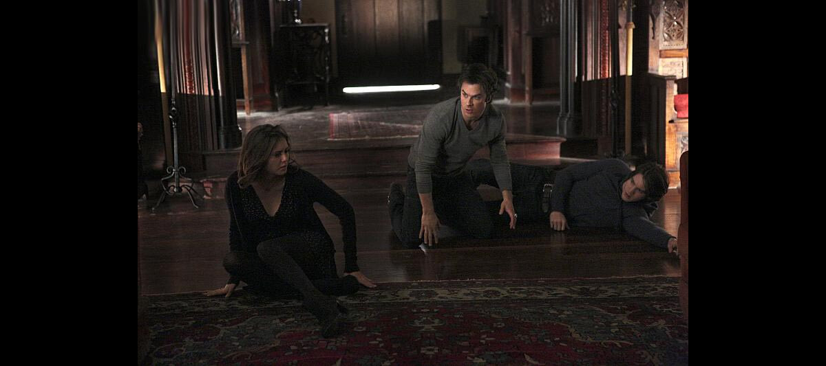 Photo : The Vampire Diaries saison 6, épisode 13 : Elena, Damon et