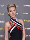 Scarlett Johansson sexy sur le tapis rouge du gala G'Day USA, le 31 janvier 2015 à Los Angeles