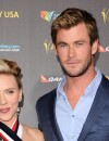 Scarlett Johansson et Chris Hemsworth : les Avengers réunis sur le tapis rouge du gala G'Day USA, le 31 janvier 2015 à Los Angeles