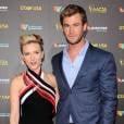 Scarlett Johansson et Chris Hemsworth : les Avengers réunis sur le tapis rouge du gala G'Day USA, le 31 janvier 2015 à Los Angeles