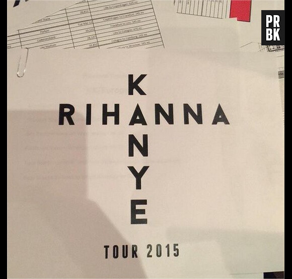 Rihanna et Kanye West : rumeur d'une tournée commune en 2015