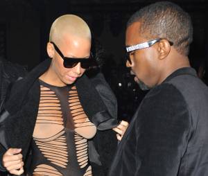 Kanye West et Amber Rose : c'est la guerre entre les deux ex