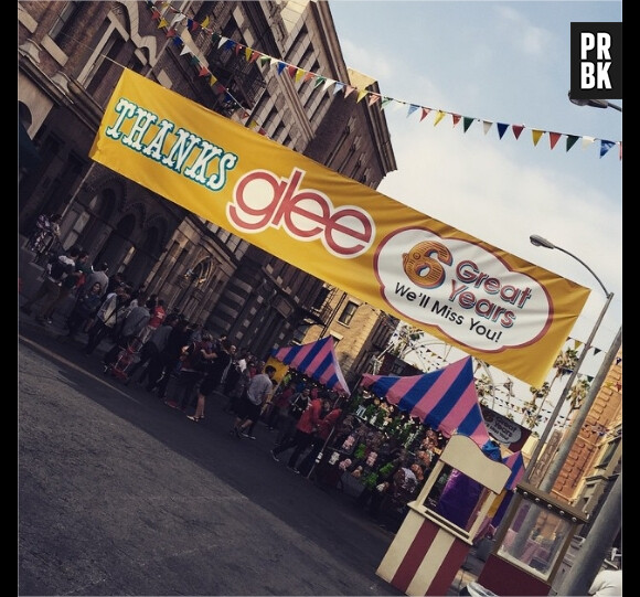 Glee saison 6 : une fête pour la fin du tournage