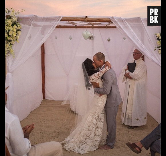 Naya Rivera et Ryan Dorsey : photo romantique de leur mariage