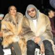  Chris Brown et Karrueche Tran en couple &agrave; la Fashion Week de New-York, le 17 f&eacute;vrier 2015 