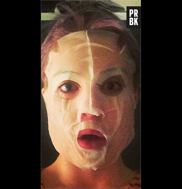 Kelly Osbourne : son selfie masque de beauté sur Instagram