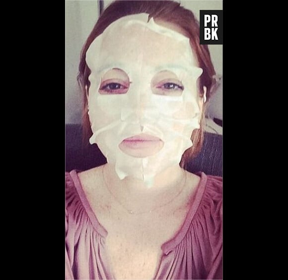 Lindsay Lohan : son selfie masque de beauté sur Instagram