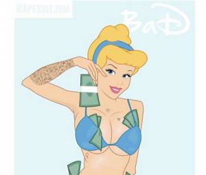 Quand les princesses Disney passent en mode Bad Girl : Cendrillon