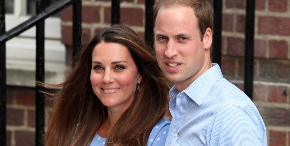  Kate Middleton et le Prince William lors de la naissance du Prince George 