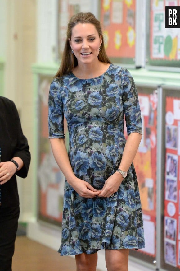 Kate Middleton enceinte et sublime