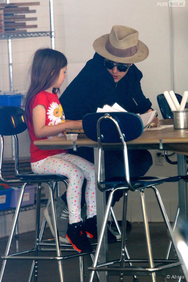 Justin Bieber et sa petite soeur Jazmyn le 23 avril 2015 à Los Angeles