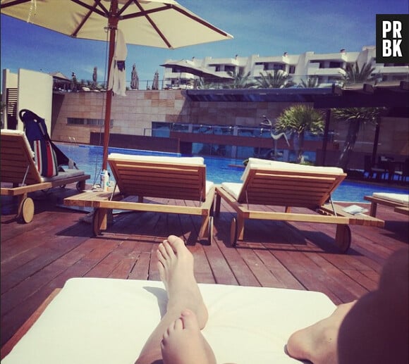 Marco Verratti : jours de repos à Ibiza en mai 2015