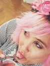  B&eacute;reng&egrave;re Krief avec les cheveux roses sur Instagram, le 11 mai 2015 sur Instagram 