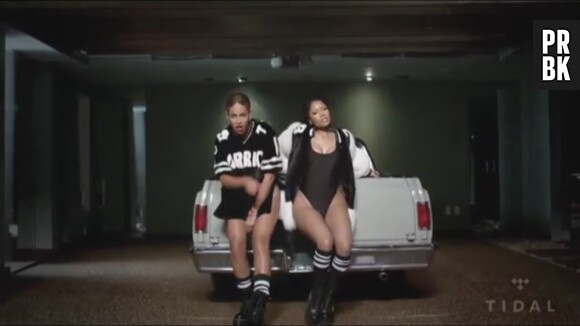 Beyoncé et Nicki Minaj sexy dans le clip de 'Feeling Myself'