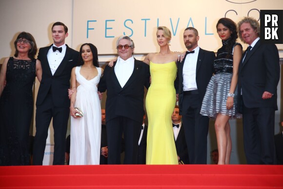 Mad Max Fury Road : l'équipe du film au Festival de Cannes le 14 mai 2015