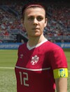  FIFA 16 : Christine Sinclair est mod&eacute;lis&eacute;e dans le jeu 