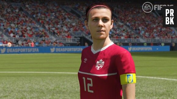 FIFA 16 : Christine Sinclair est modélisée dans le jeu