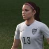FIFA 16 : Alex Morgan modélisée dans le jeu