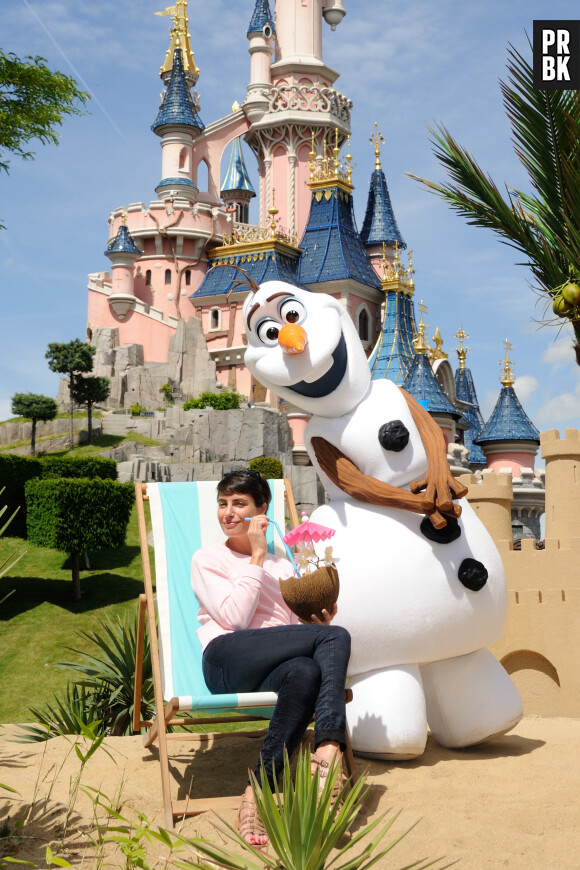 Alessandra Sublet au lancement de la Fete Givree à Disneyland Paris, le 30 mai 2015