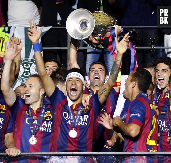 Neymar et le FC Barcelone ont remporté la Ligue des Champions face à la Juventus le 6 juin 2015