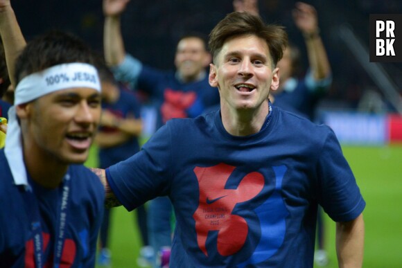 Neymar et Lionel Messi encore champions avec le FC Barcelone : à eux la Ligue des Champions 2015 !