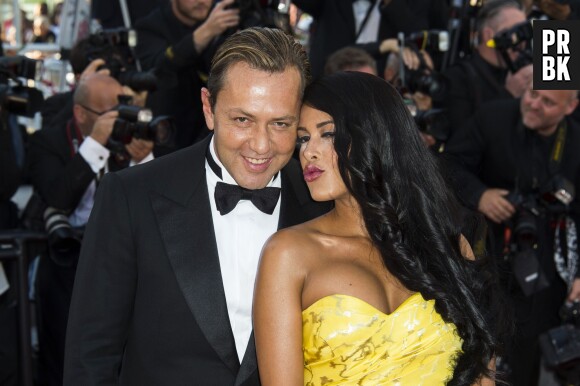 Ayem Nour et Vincent Miclet en couple pendant le Festival de Cannes 2015
 