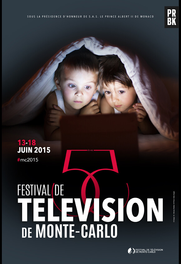 Affiche du 55ème festival de télévision de Monte Carlo 2015