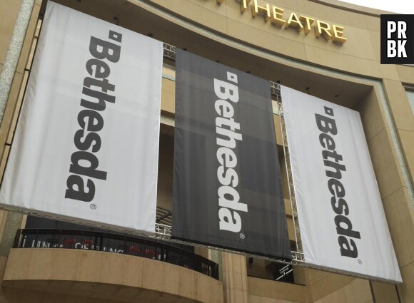 Le Dolby Theatre de Los Angeles où s'est tenue la conférence Bethesda de l'E3 2015, le 14 juin 2015