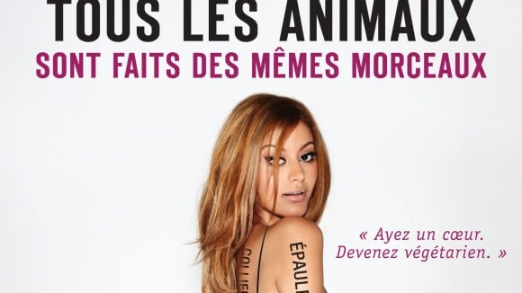 Zahia Dehar entièrement nue pour la nouvelle campagne de PETA