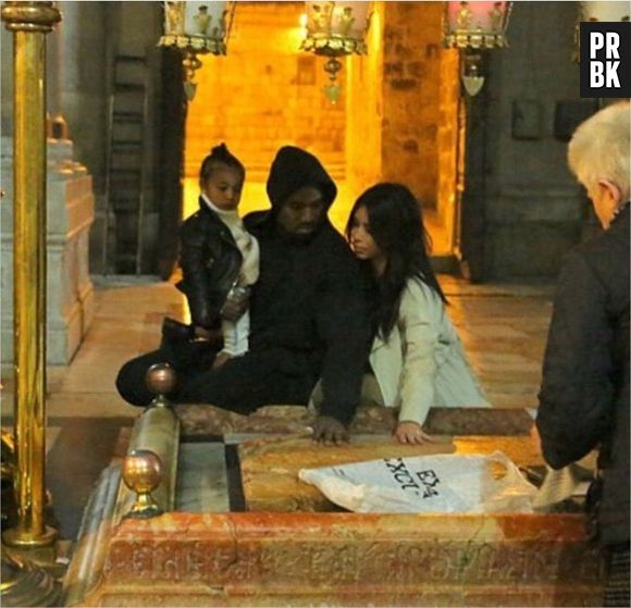Kim Kardashian : des photos inédites du baptême de North West à Jérusalem