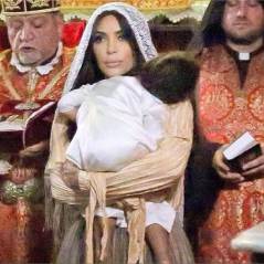 Kim Kardashian : des photos inédites du baptême de North West à Jérusalem dévoilées