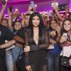 Kylie Jenner : seins apparents et 100% naturels à la soirée d'ouverture de la Sugar Factory à Miami, le 19 juin 2015