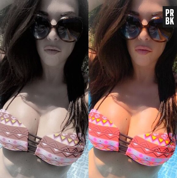 Kim (Les Marseillais) en bikini sur Instagram