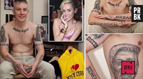Miley Cyrus : un fan va se faire enlever ses 29 tatouages dédiés à la star, car la chanteuse les trouve moches