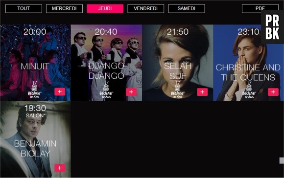 Festival Fnac Live 2015 : la programmation avec Nekfeu, Mika, Christine and The Queens... du 15 au 18 juillet 2015 sur le parvis de l'Hôtel de Ville de Paris