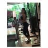 Kim Kardashian : selfie après une séance de sport